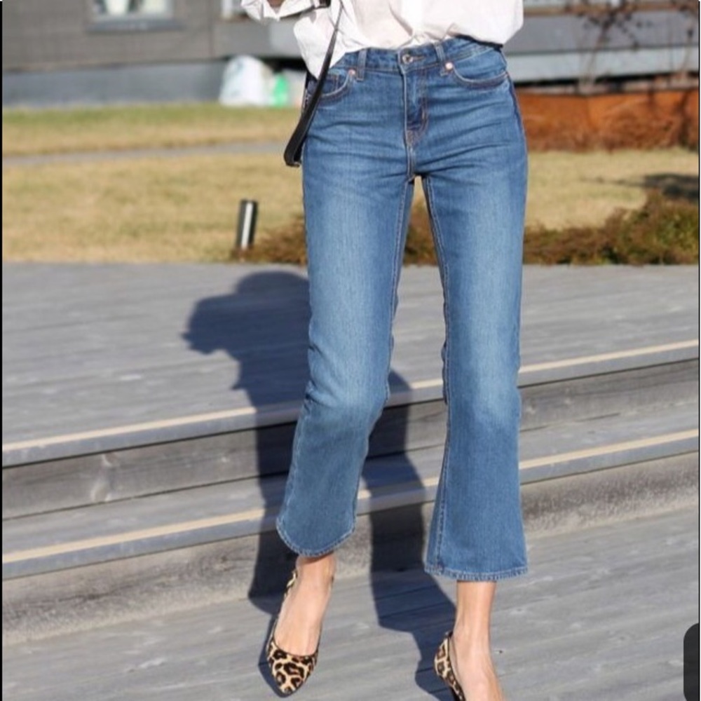 Banana Republic cropped flare